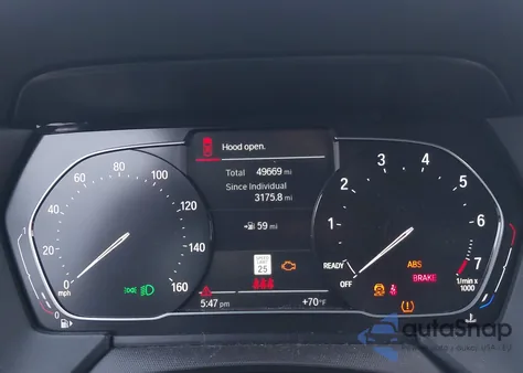 2021 BMW 228I Gran Coupe Sdrive z USA, uszkodzony, nr VIN WBA53AK00M7H40306